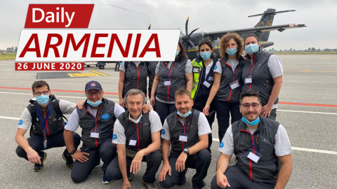 Italian Medics Arrive in Armenia to Provide Assistance