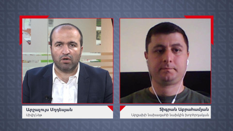 Արցախում մարտական գործողությունների պատկերը. Տիգրան Աբրահամյան