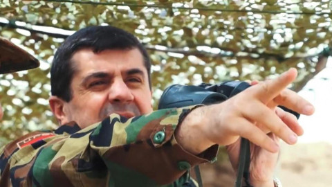 "C'est notre dernière bataille, nous n'avons pas le droit d'abandonner", a déclaré le président du Karabakh