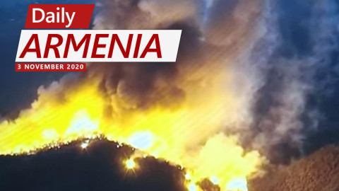 Karabakh Officials Claim 1,815 Hectares of Forest Have Been Set Ablaze by Azerbaijan