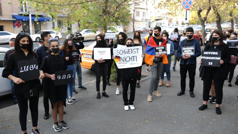 Ճանաչել Արցախի անկախությունը. քայլերթ դեպի Գերմանիայի դեսպանատուն