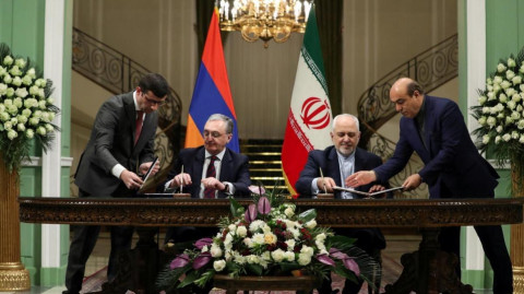 Հայաստանի և Իրանի ԱԳ նախարարները քննարկել են Հարավային Կովկասի և Մերձավոր Արևելքի անվտանգային խնդիրները
