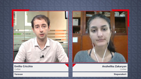CivilNet Reporter On Situation in Stepanakert &amp; Her Diary Documenting the War