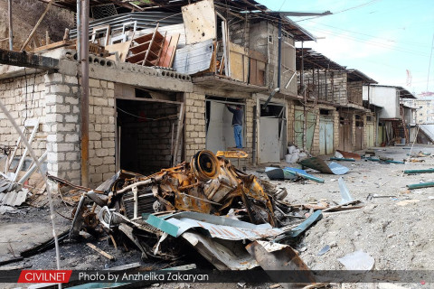 L'Azerbaïdjan continue de bombarder les zones civiles du Karabakh