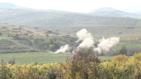 Հրետակոծություն մի քանի հարյուր մետրի վրա