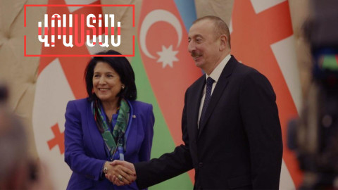 Ալիևը շնորհակալ է Վրաստանին Հայաստան զենքի տեղափոխումը թույլ չտալու համար