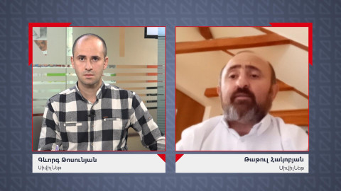 Սա Ալիևի վերջին կռիվն է և, հնարավոր է, նրա վերջի սկիզբը. Թաթուլ Հակոբյան