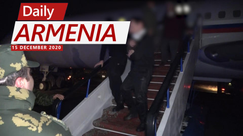 44 Armenian POWs Arrive in Yerevan