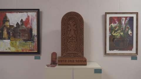 «ՄԻՆՉԵՎ»․ պատերազմի մասնակիցների նկարների ցուցահանդես