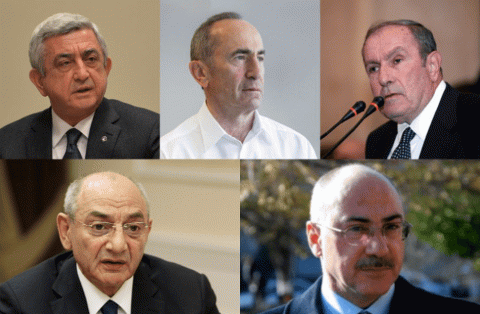 Armenia’s and Artsakh’s Former Presidents Encounter in Rare Meeting