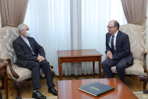 Արա Այվազյանն ու ՀՀ-ում Իրանի դեսպանն անդրադարձել են իրադրությանը Հայաստանի սահմաններին