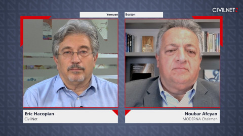 Noubar Afeyan on the new covid variant and Armenia-diaspora relations