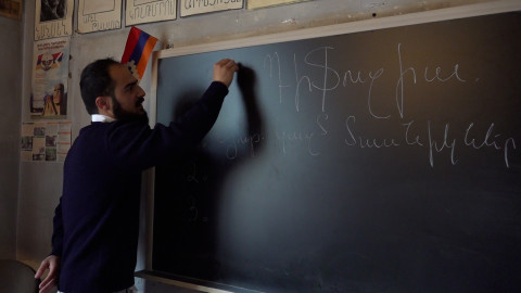 Teaching physics in a small village in Artsakh