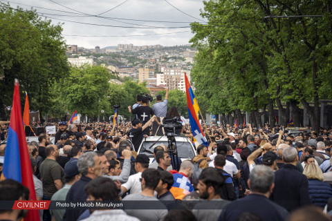 Ընդդիմության ցույցերը՝ լուսանկարներով․ մայիսի 4