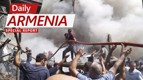 Rescue workers continue search for missing people after Yerevan blast
