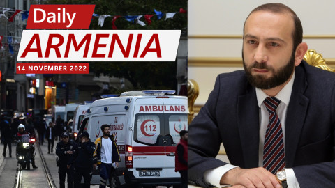 Armenian foreign minister expresses condolences over Istanbul blast