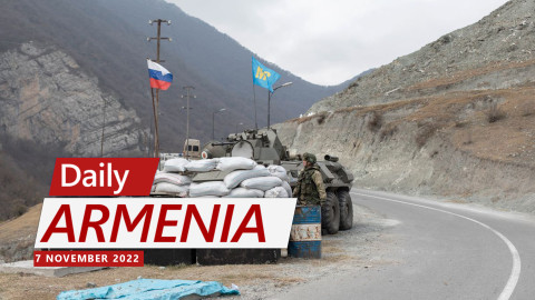 Azerbaijani soldiers open fire at Armenian tractor driver, Karabakh Interior Ministry says
