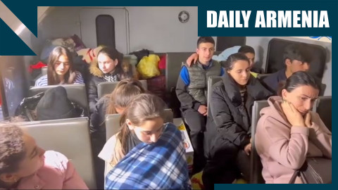Azerbaijanis harass teenage Armenians returning to families through Karabakh roadblock