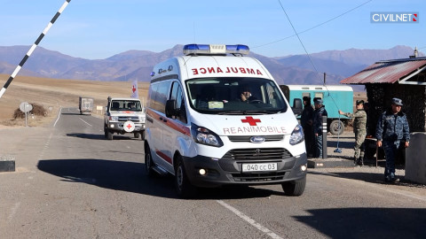 11 բուժառու Արցախից տեղափոխվել է Հայաստան