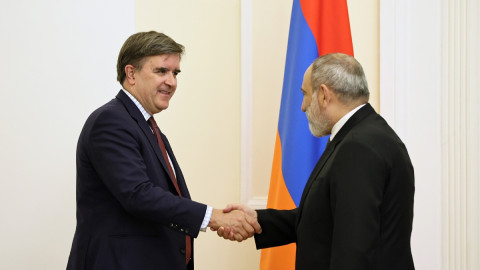 Փաշինյանն ընդունել է ԱՄՆ պետդեպի պատժամիջոցների գրասենյակի ղեկավարին