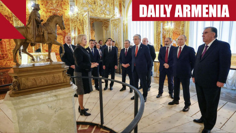 Pashinyan and Aliyev in Russia for CIS Summit