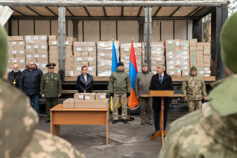 Հայաստանը մարդասիրական օգնություն է ուղարկել Ուկրաինա