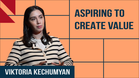 “The values I inherited from my forefathers is my competitive advantage,” Viktoria Kechumyan