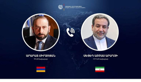 Միրզոյանը Իրանի նորանշանակ արտգործնախարարի հետ քննարկել է առաջիկա ծրագրերը