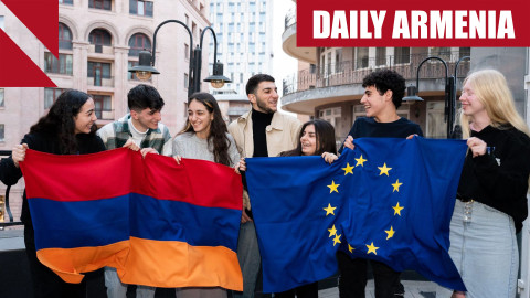 Most Armenians want to be part of EU, survey finds