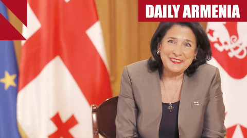 Georgian president uses derogatory language concerning Armenians