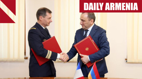 Armenia, France sign new defense cooperation plan