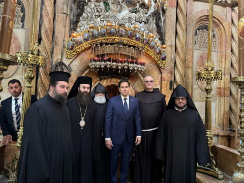 In Jerusalem, Secretary of State Rubio discusses presence of Christians in Israel