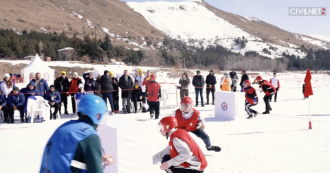 Pan-Armenian winter games champions who had never seen snow