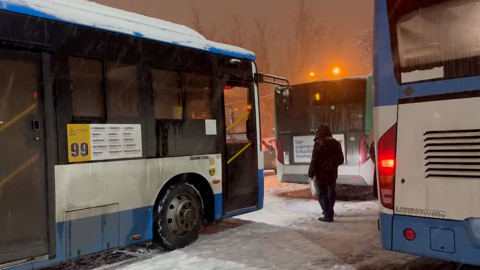 De fortes chutes de neige paralysent Erevan