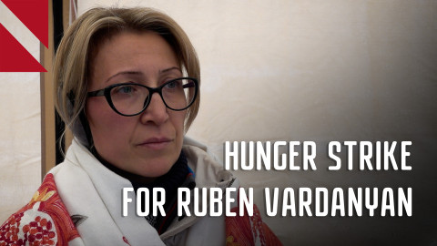 "Ruben Vardanyan needs to be healthy for us"- hunger strike in Freedom Square