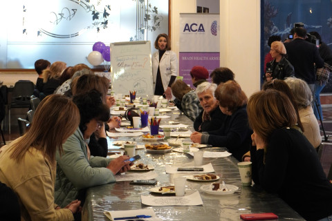 Support Café offers healing and community for displaced Artsakh elders