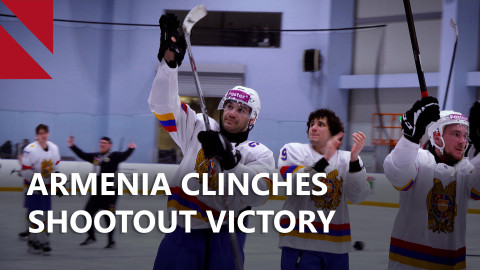 Armenia’s ice hockey team victorious in second consecutive game