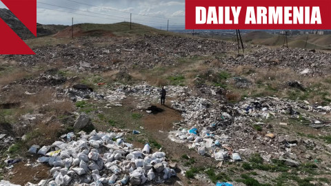 Investigation reveals illegal construction waste dumping across Yerevan