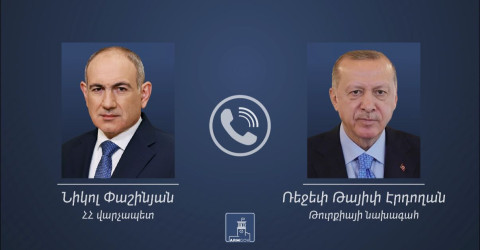 Pashinyan, Erdoğan hold rare phone conversation