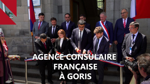 La première agence consulaire française en Arménie a ouvert à Goris