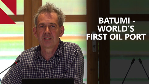 Thomas de Waal: “Batumi, the world’s first oil port, between 1917 and 1921”