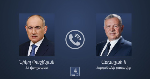 Հորդանանի թագավորը ողջունել է Հայաստանի և Ադրբեջանի միջև խաղաղության հաստատումը