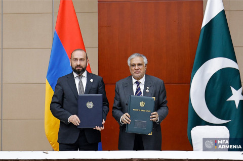 Armenia and Pakistan establish diplomatic relations