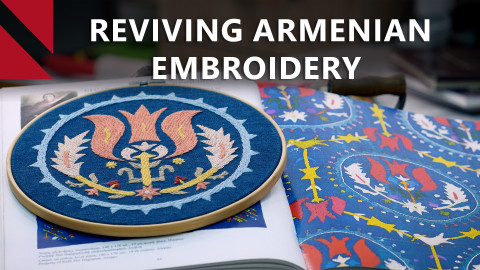 One stitch at a time, Armenian embroidery finds new life