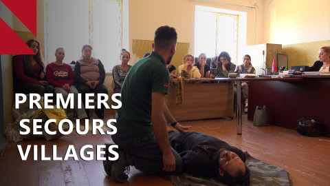 Villages à la frontière: Apprendre les gestes qui sauvent en cas d’attaque