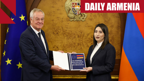EU hands Armenia roadmap for visa-free travel