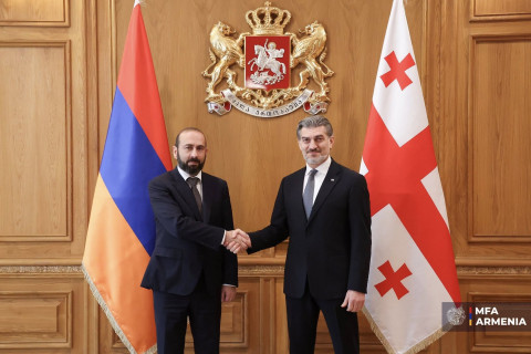 Արարատ Միրզոյանը հանդիպել է Վրաստանի նախագահին