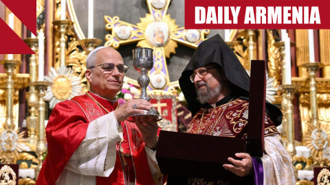 Pope Leo XIV visits Armenian Patriarchate in Istanbul