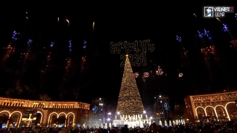 A Journey Through Time: The Christmas Trees That Have Decorated The Republic Square Since 1948