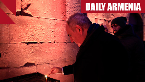 Pashinyan holds rally on Christmas Day, calls on Catholicos to step down